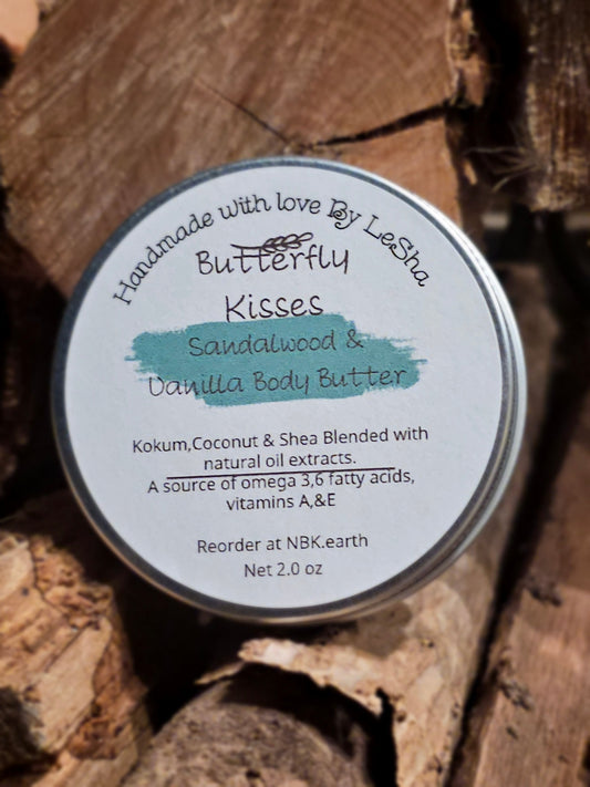 Sandalwood ,Vanilla & Bergamot Body Butter